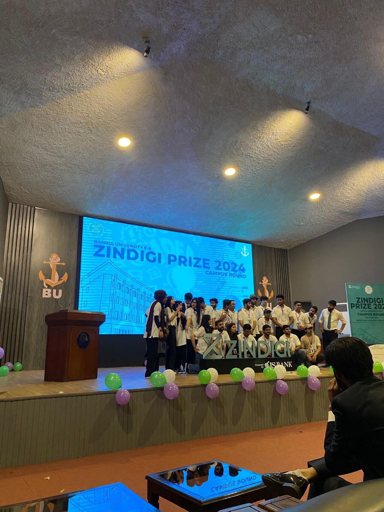 ZapLock Secured 1st Position at Zindigi Prize Campus Round.